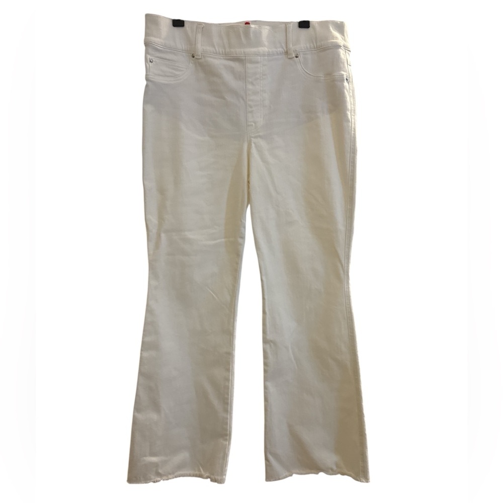 SPANX Cream Flare & Wide Leg Jeans